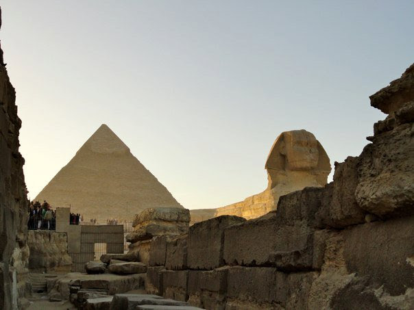 Pyramids of Giza Cairo Egypt trip 2010