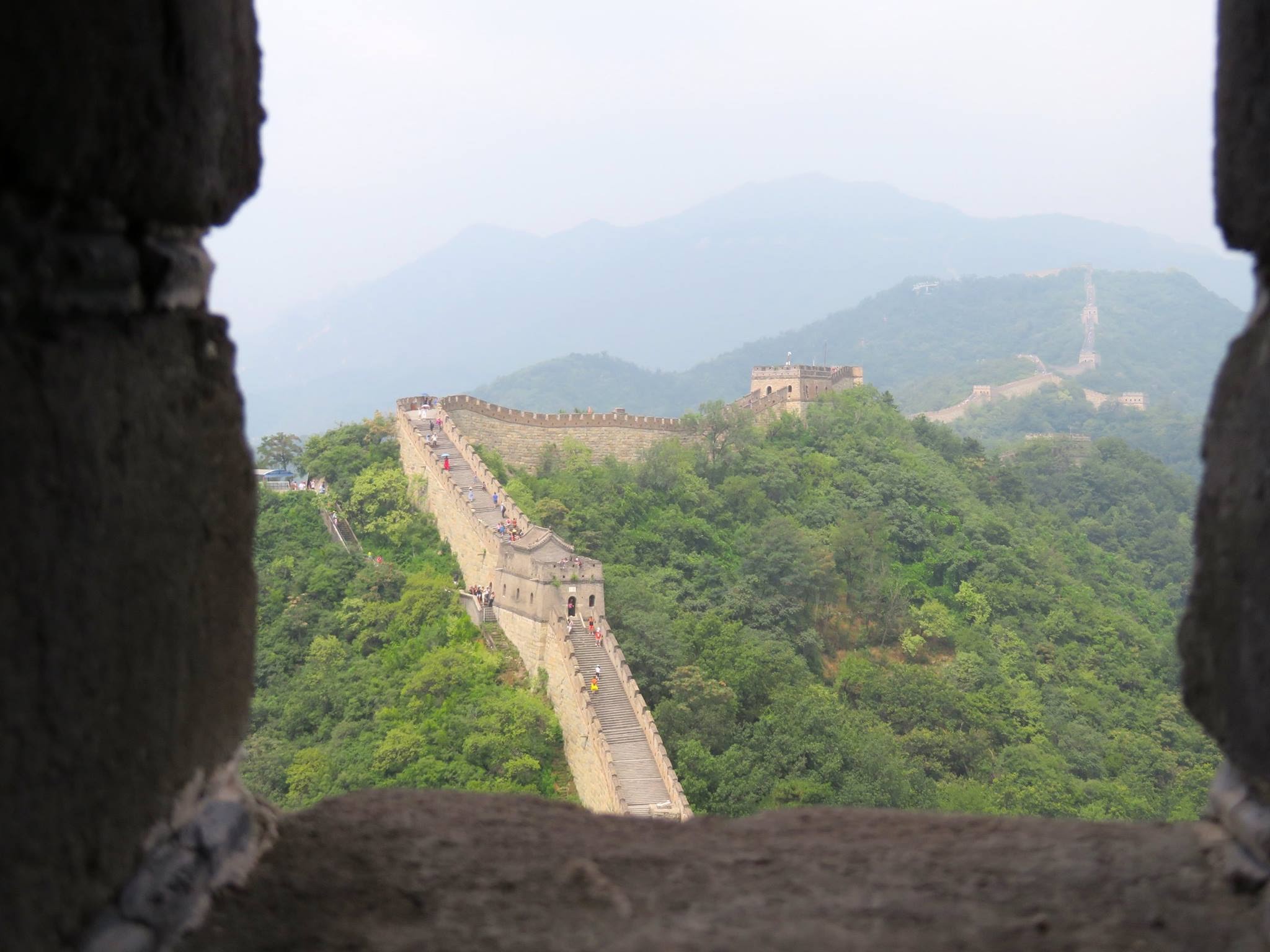 Mutianyu Section of the Great Wall Beijing trip 2017